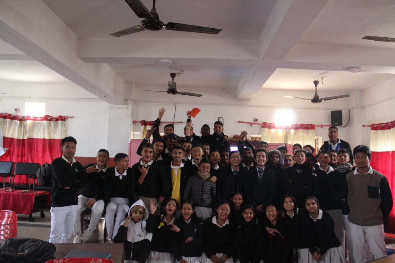 This is an image of the same workshop that we took at the time of our last day after certificate distribution.